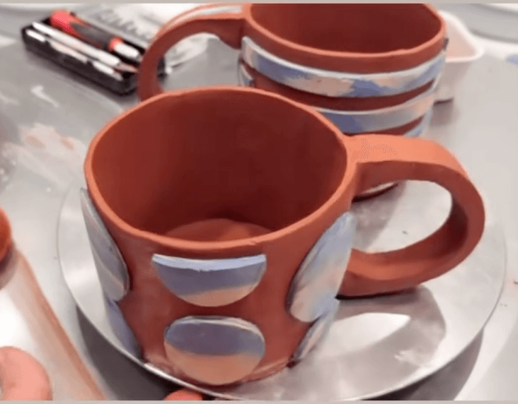 Nerikomi Mugs (#2)